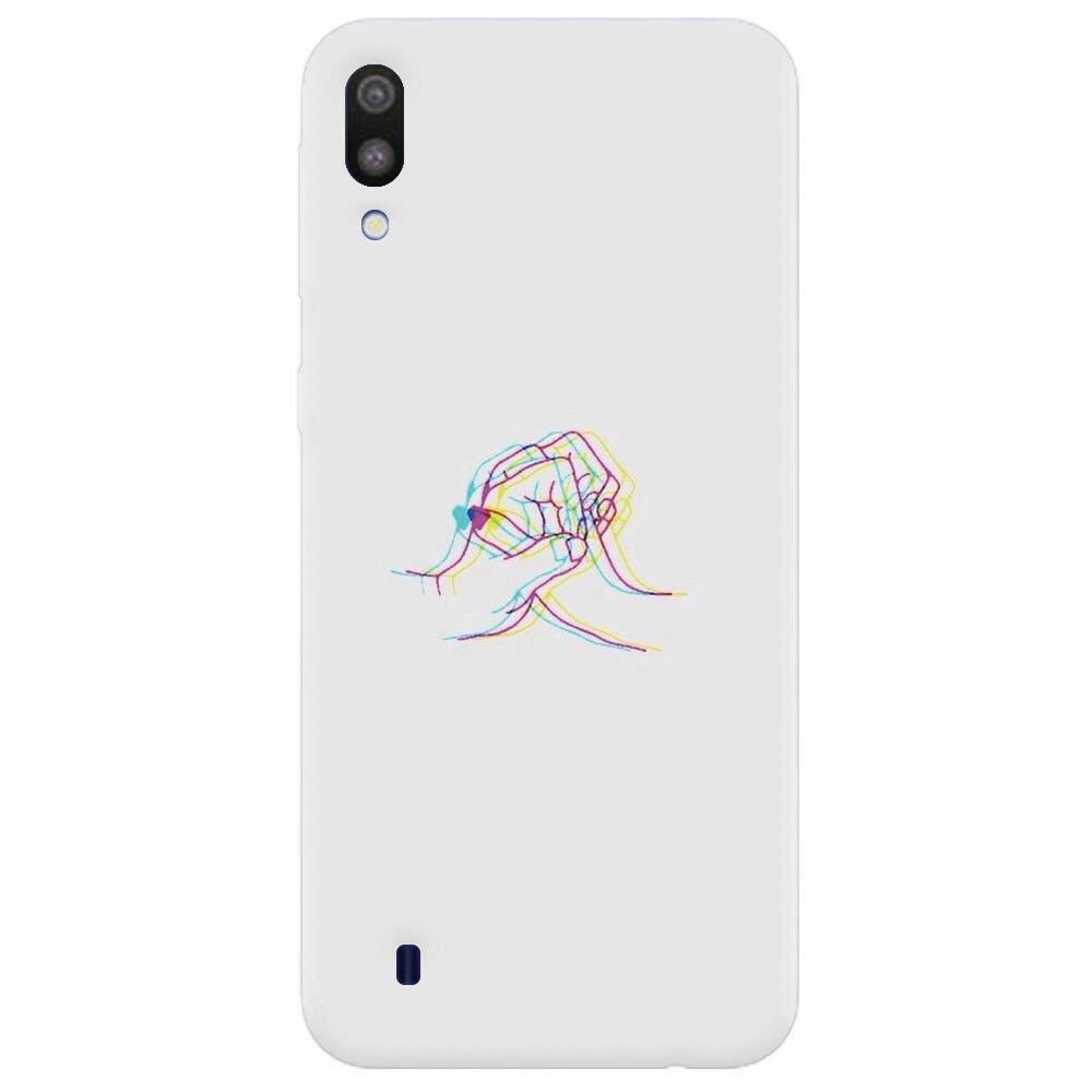 Husa silicon pentru Samsung Galaxy M10, With Love