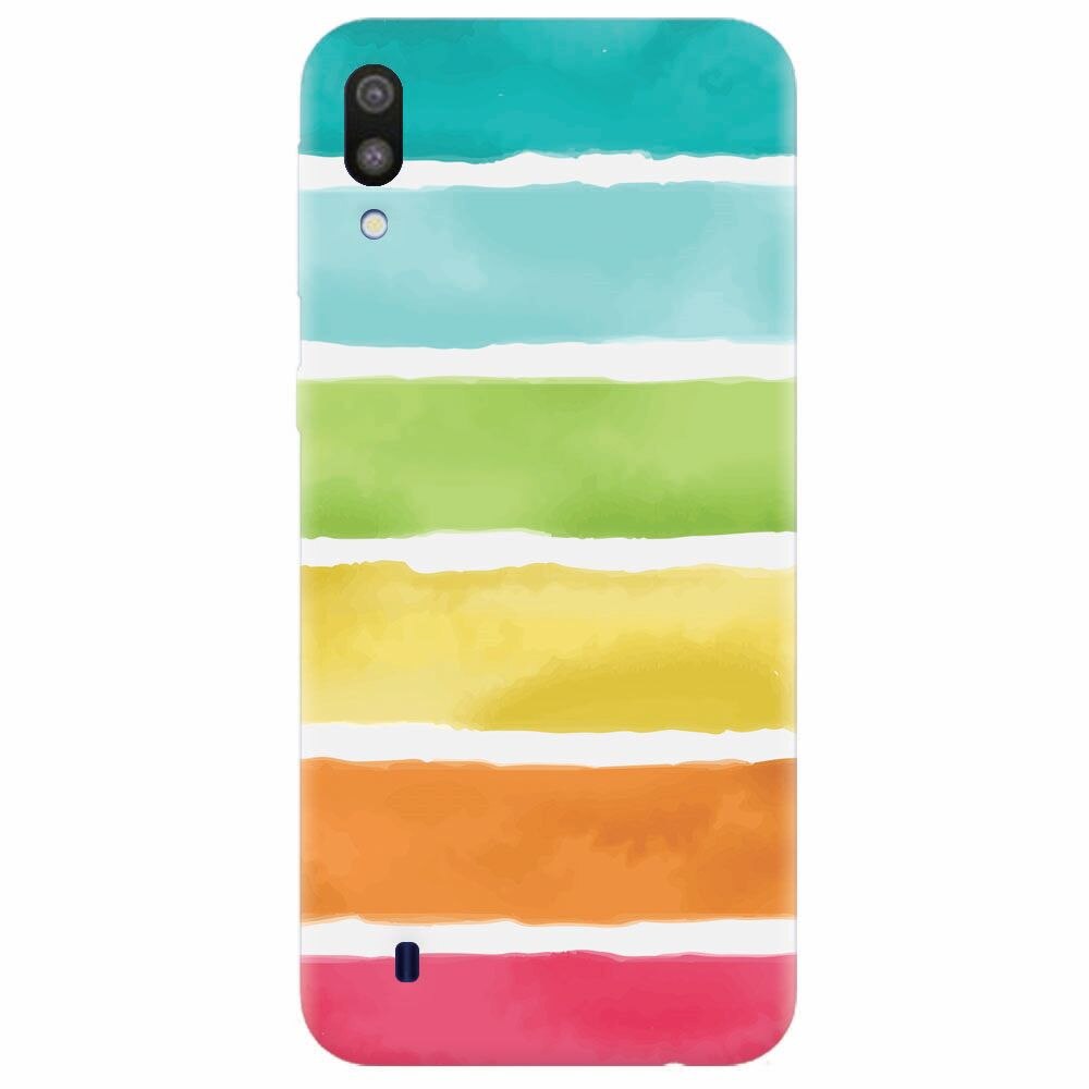 Husa silicon pentru Samsung Galaxy M10, Watercolors