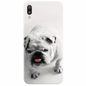 Husa silicon pentru Samsung Galaxy M10, Pretty Doggy Husa silicon pentru Samsung Galaxy M10, Pretty Doggy