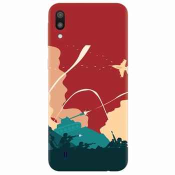 Husa silicon pentru Samsung Galaxy M10, War Husa silicon pentru Samsung Galaxy M10, War