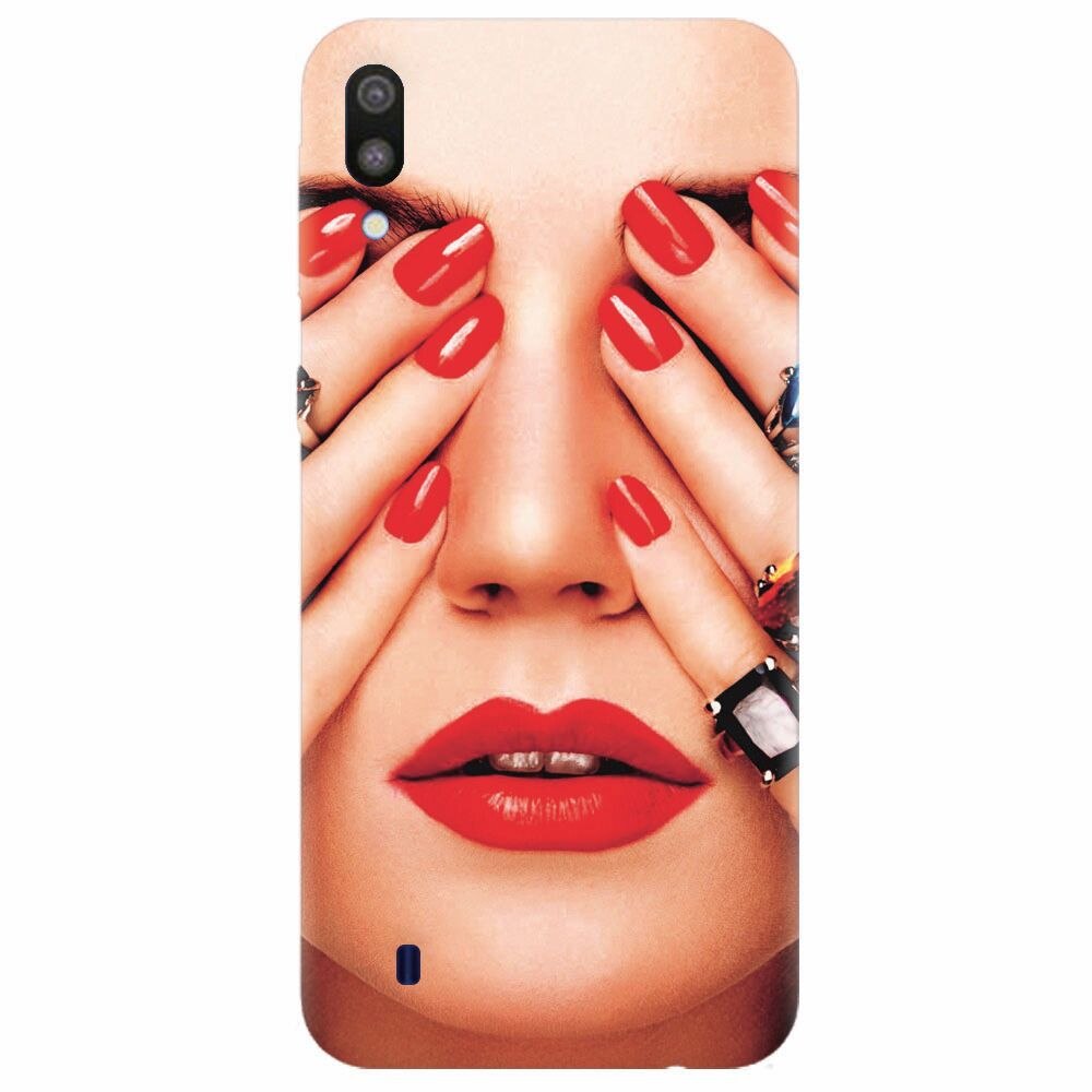Husa silicon pentru Samsung Galaxy M10, Rings On All Fingers