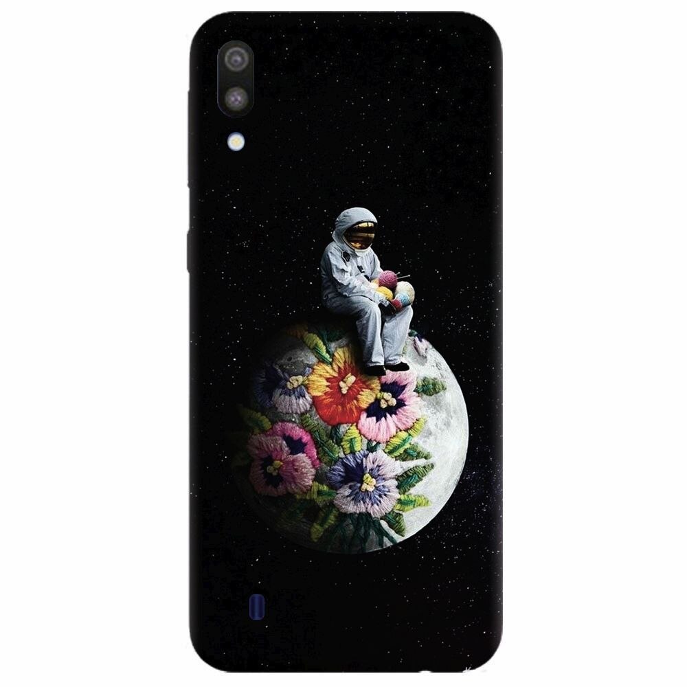 Husa silicon pentru Samsung Galaxy M10, Astronaut