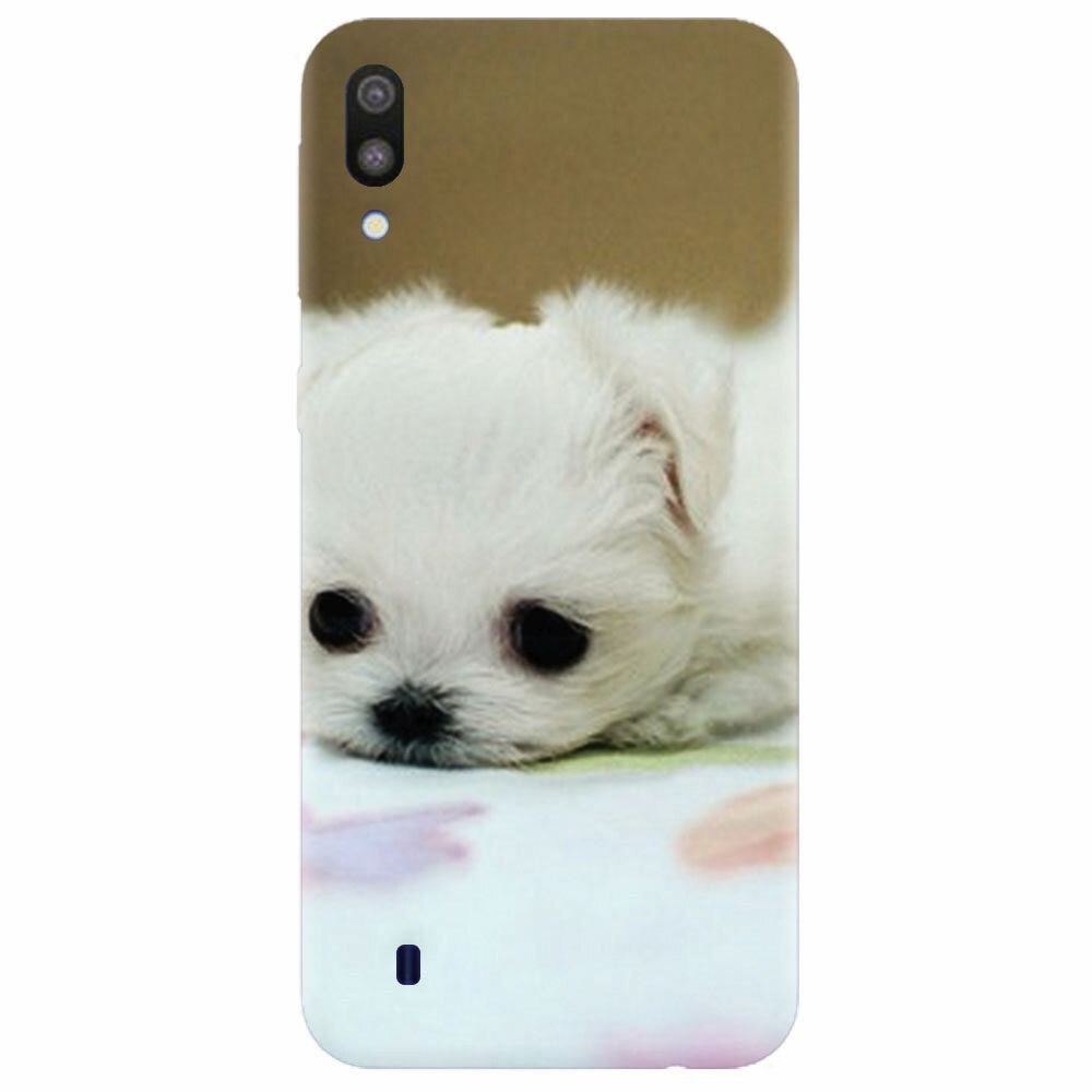 Husa silicon pentru Samsung Galaxy M10, Puppies 001