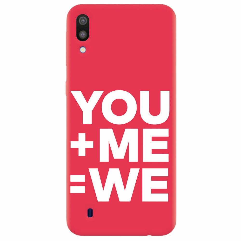 Husa silicon pentru Samsung Galaxy M10, Valentine Boyfriend