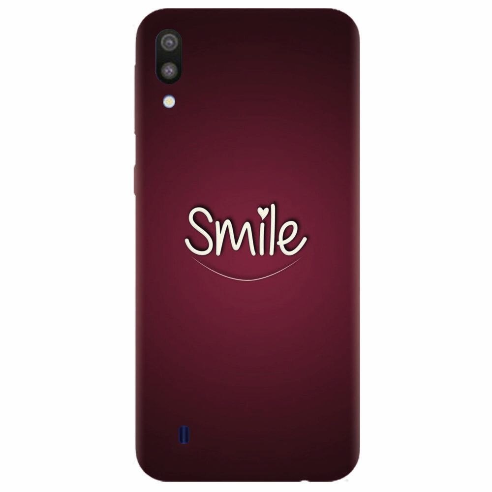 Husa silicon pentru Samsung Galaxy M10, Smile Love