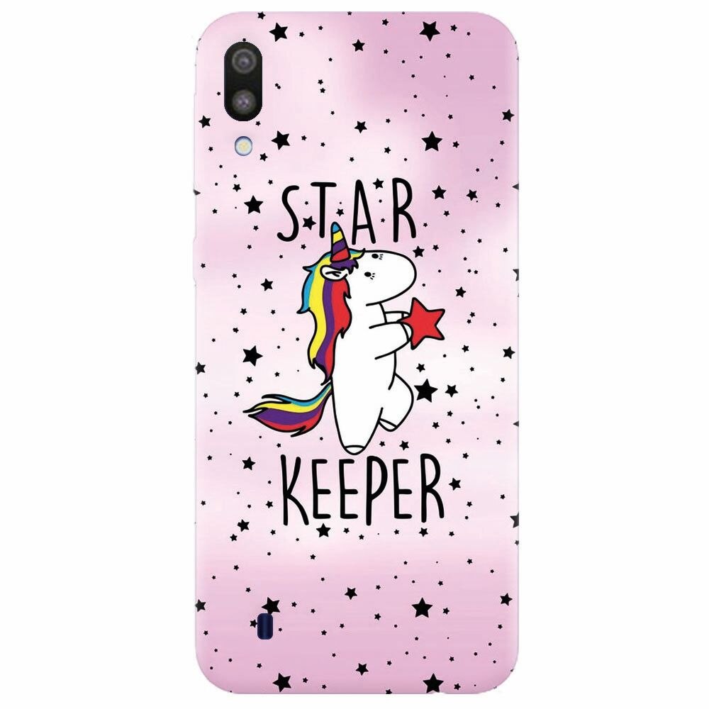 Husa silicon pentru Samsung Galaxy M10, Unicorn Star Keeper