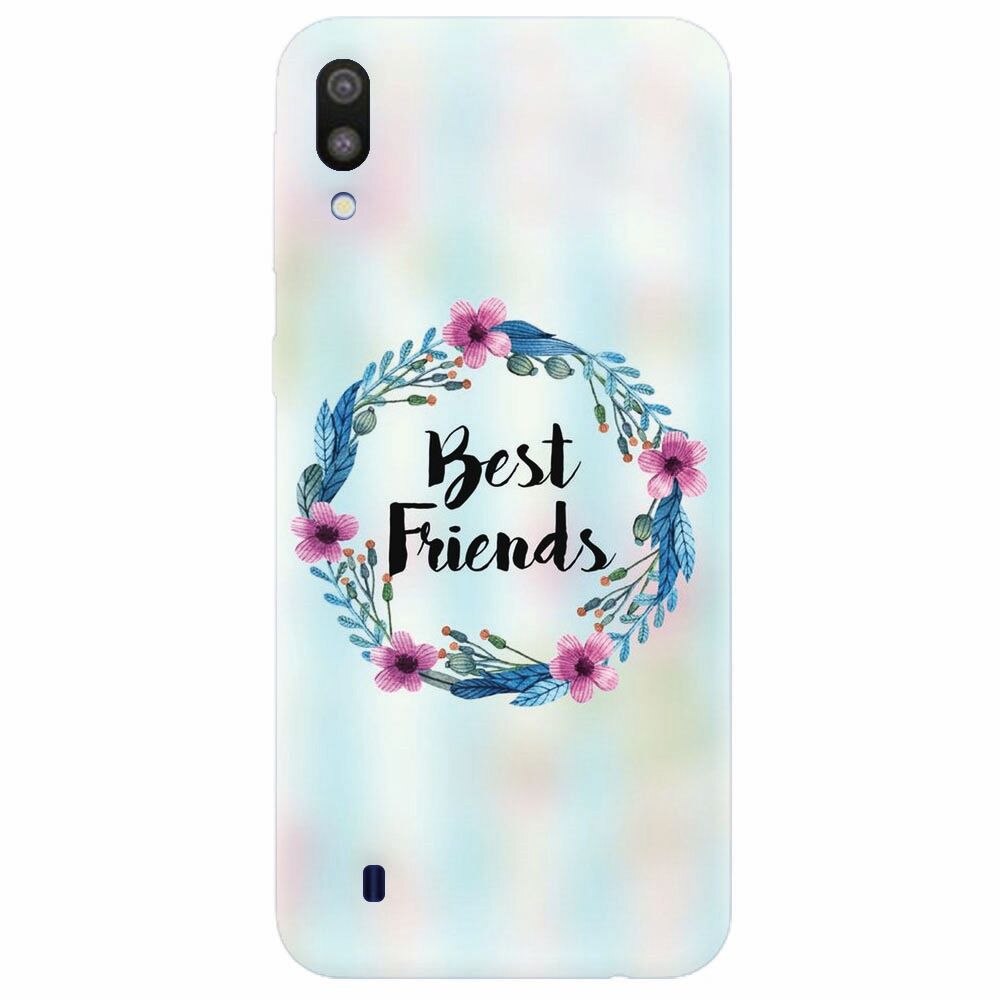 Husa silicon pentru Samsung Galaxy M10, Best Friends 001