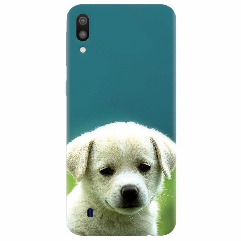 Husa silicon pentru Samsung Galaxy M10, Puppy Style