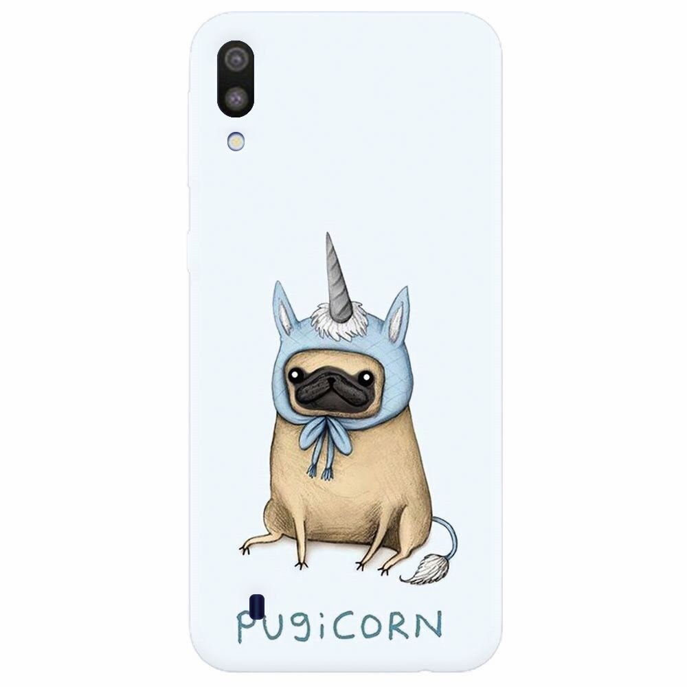 Husa silicon pentru Samsung Galaxy M10, Pugicorn