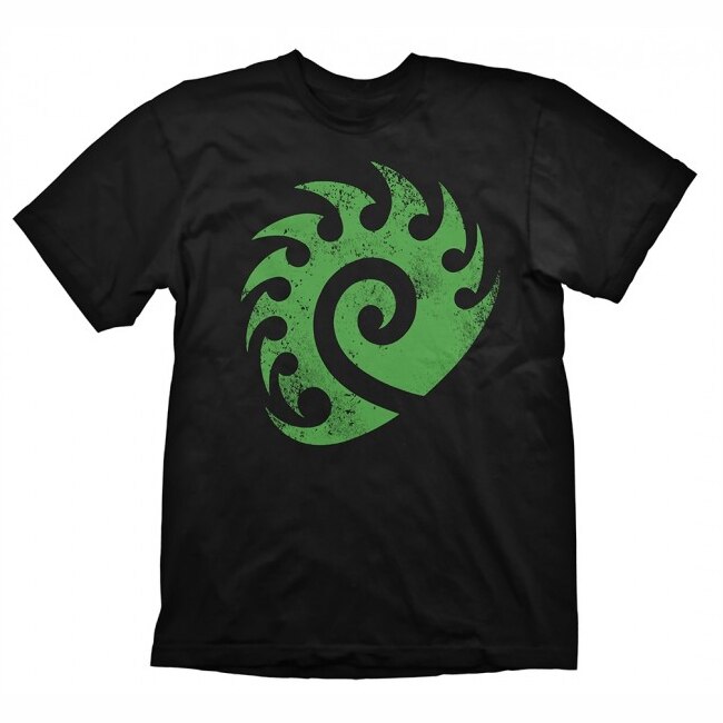 Tricou Gaya Entertainment, Starcraft II, Zerg Logo Vintage, S