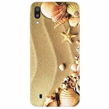Husa silicon pentru Samsung Galaxy M10, Beach Sand Gold Husa silicon pentru Samsung Galaxy M10, Beach Sand Gold