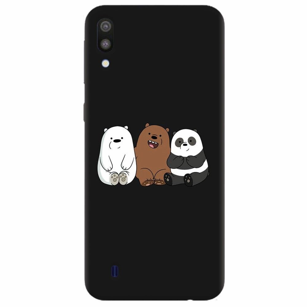 Husa silicon pentru Samsung Galaxy M10, Bears