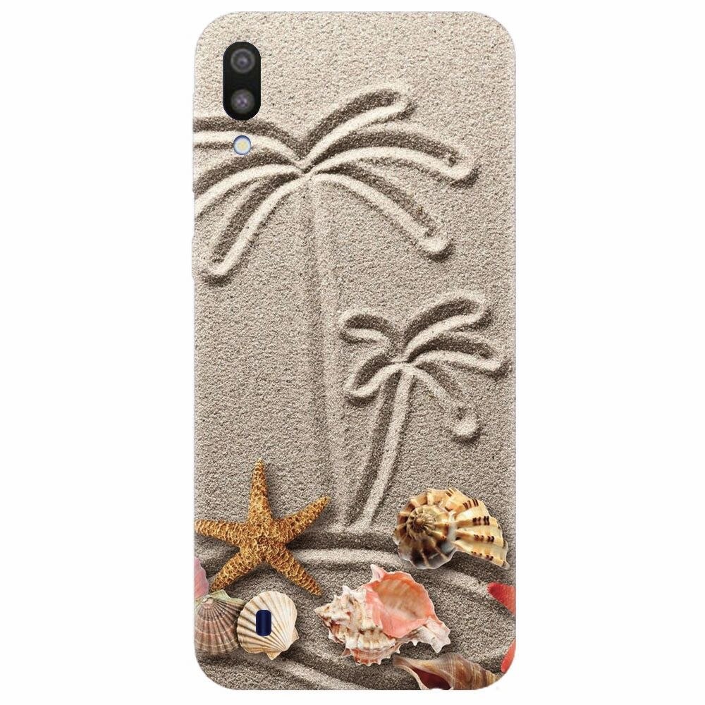 Husa silicon pentru Samsung Galaxy M10, Beach Sand