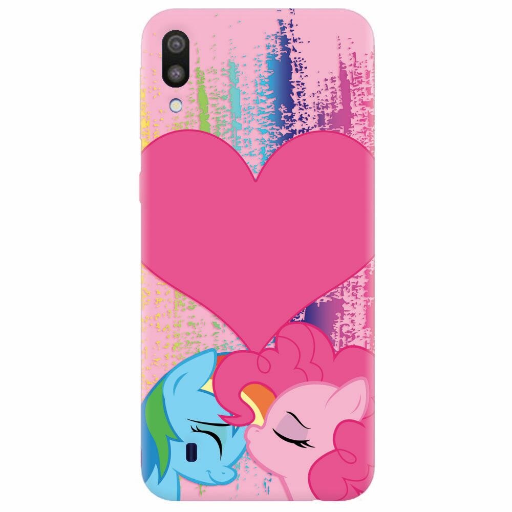 Husa silicon pentru Samsung Galaxy M10, Pinkie Kiss