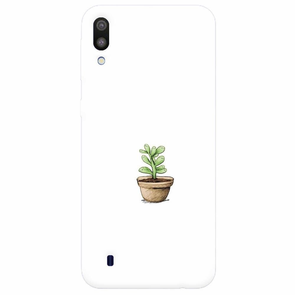 Husa silicon pentru Samsung Galaxy M10, Cactus 101