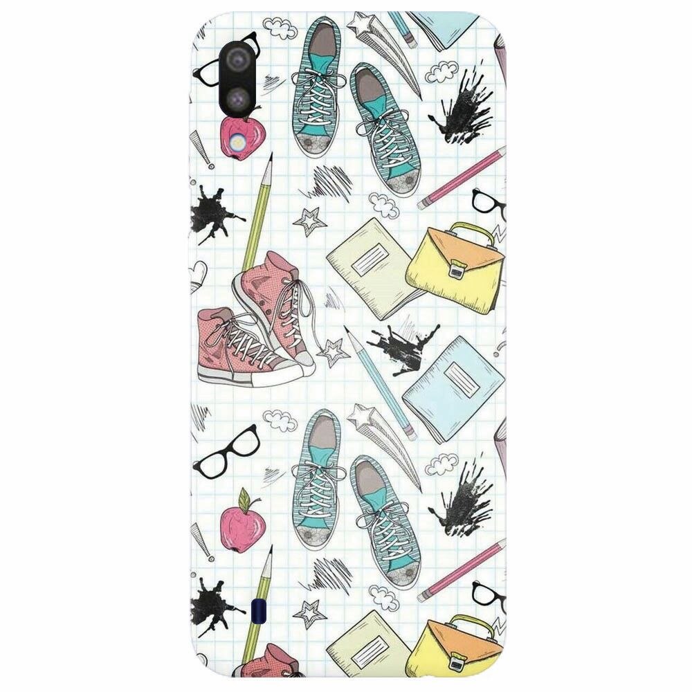 Husa silicon pentru Samsung Galaxy M10, School