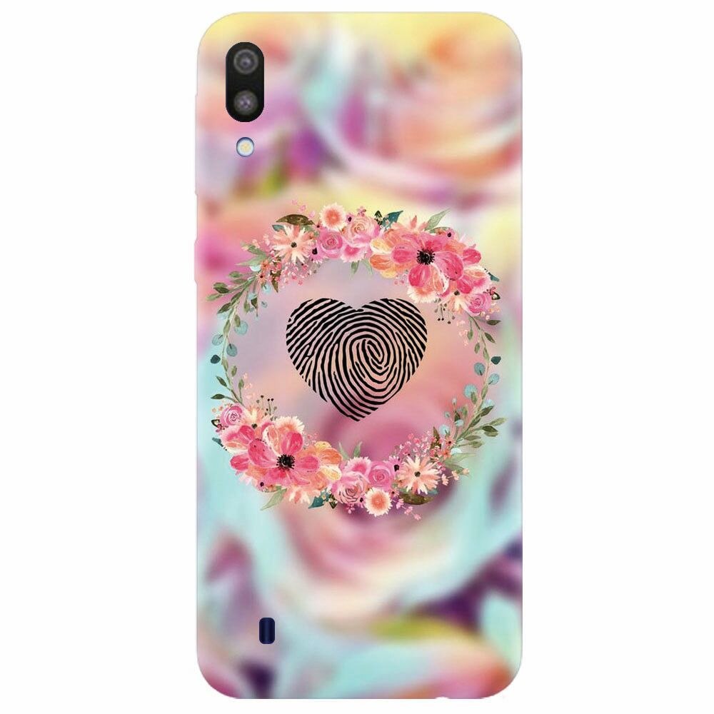 Husa silicon pentru Samsung Galaxy M10, Fingerprint