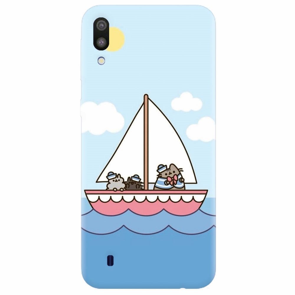 Husa silicon pentru Samsung Galaxy M10, Happy Sailors