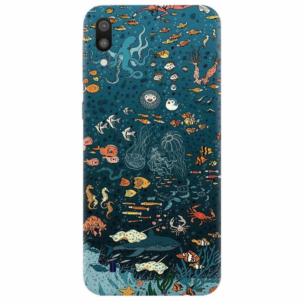 Husa silicon pentru Samsung Galaxy M10, Under The Sea