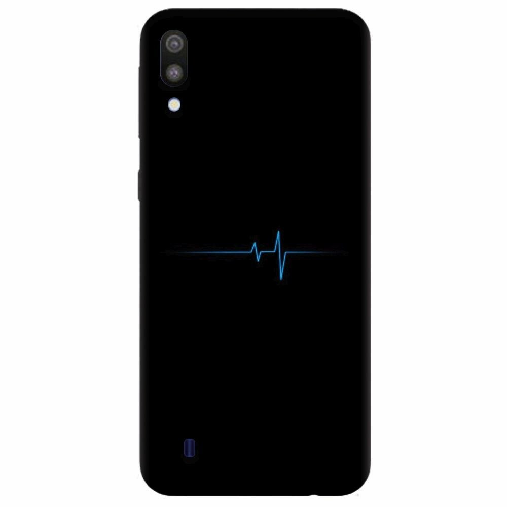 Husa silicon pentru Samsung Galaxy M10, Heartbeat