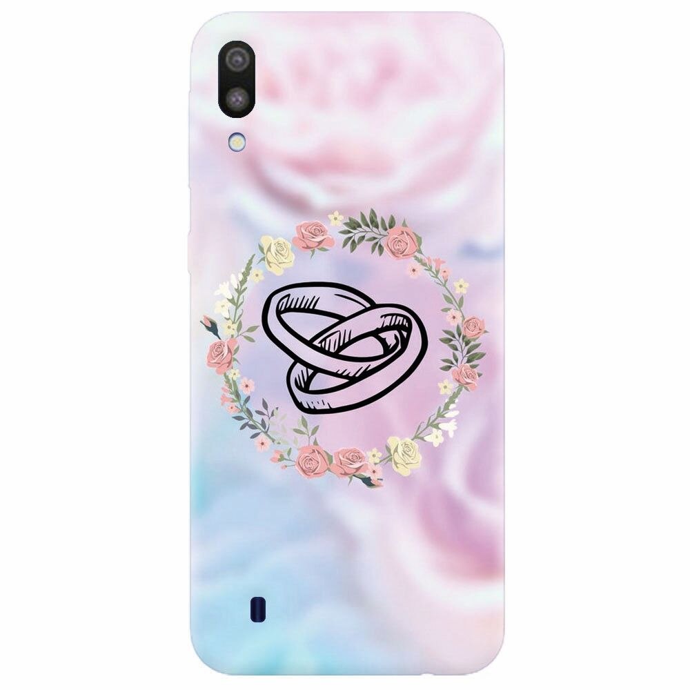 Husa silicon pentru Samsung Galaxy M10, Rings