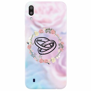 Husa silicon pentru Samsung Galaxy M10, Rings Husa silicon pentru Samsung Galaxy M10, Rings