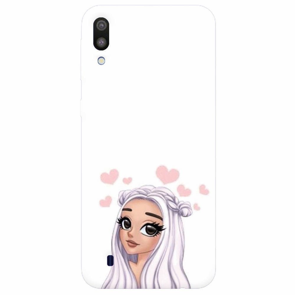 Husa silicon pentru Samsung Galaxy M10, Beauty Girl