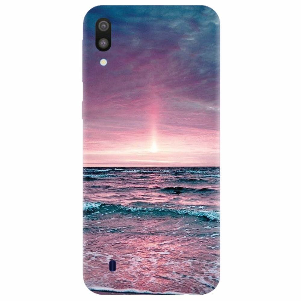 Husa silicon pentru Samsung Galaxy M10, Calm Sea