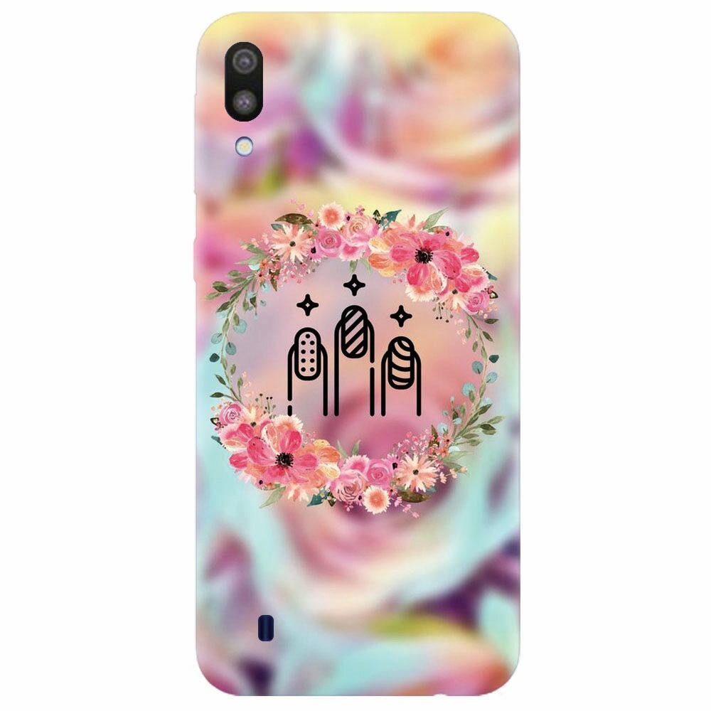 Husa silicon pentru Samsung Galaxy M10, Nail Expert