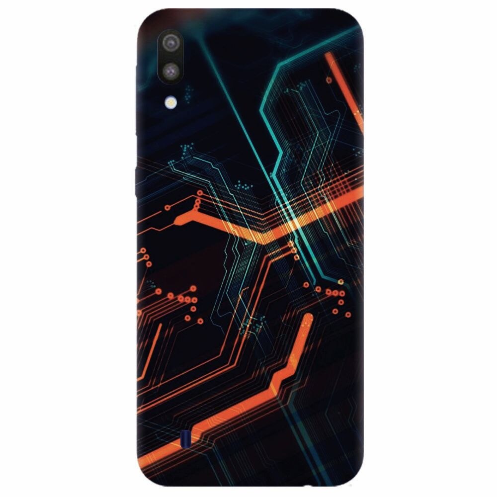 Husa silicon pentru Samsung Galaxy M10, Circuits