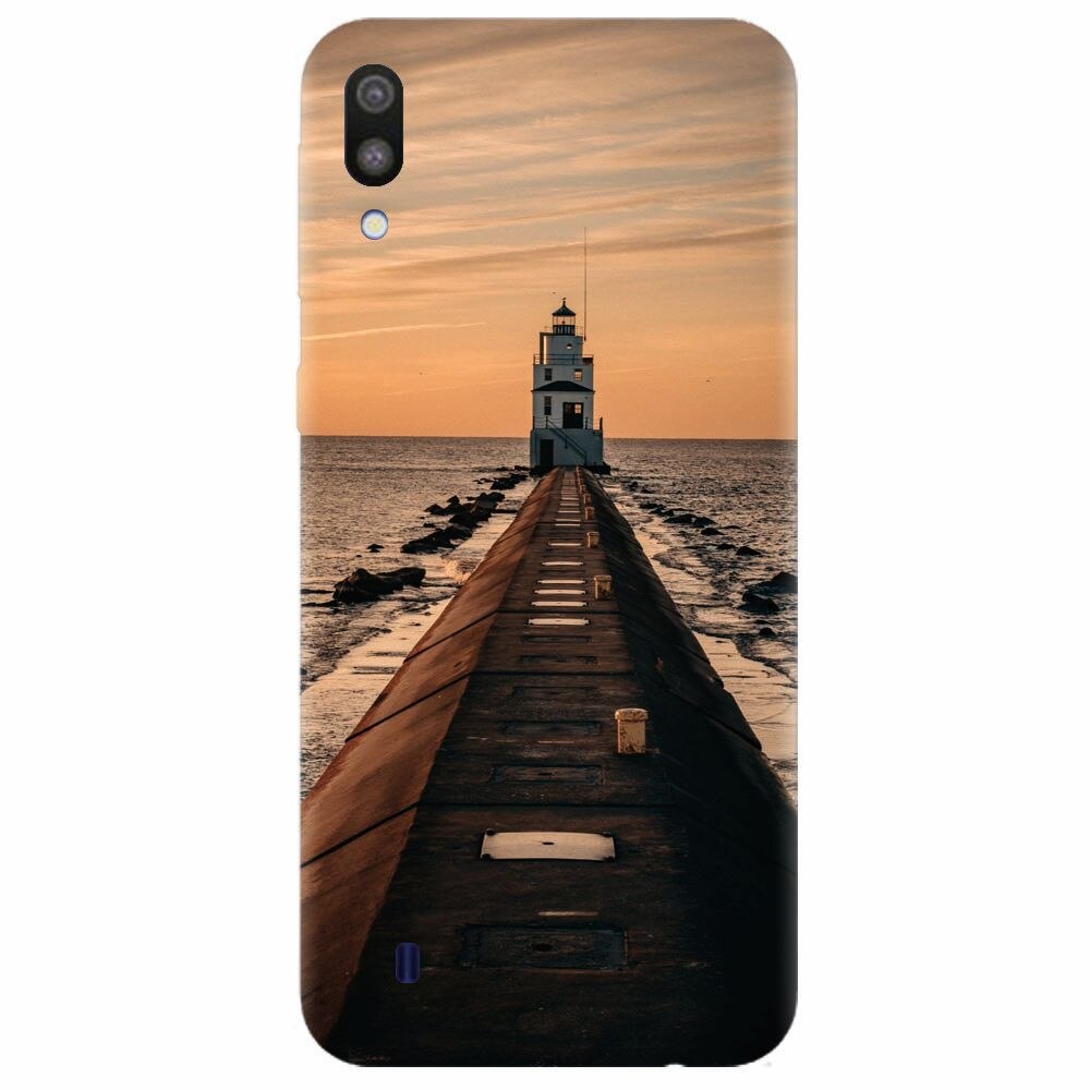Husa silicon pentru Samsung Galaxy M10, Dawn Dusk
