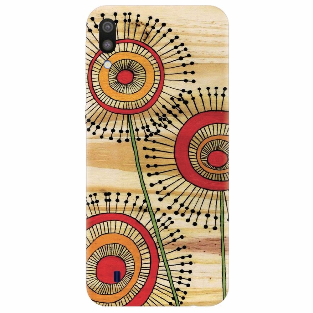 Husa silicon pentru Samsung Galaxy M10, Dandelions