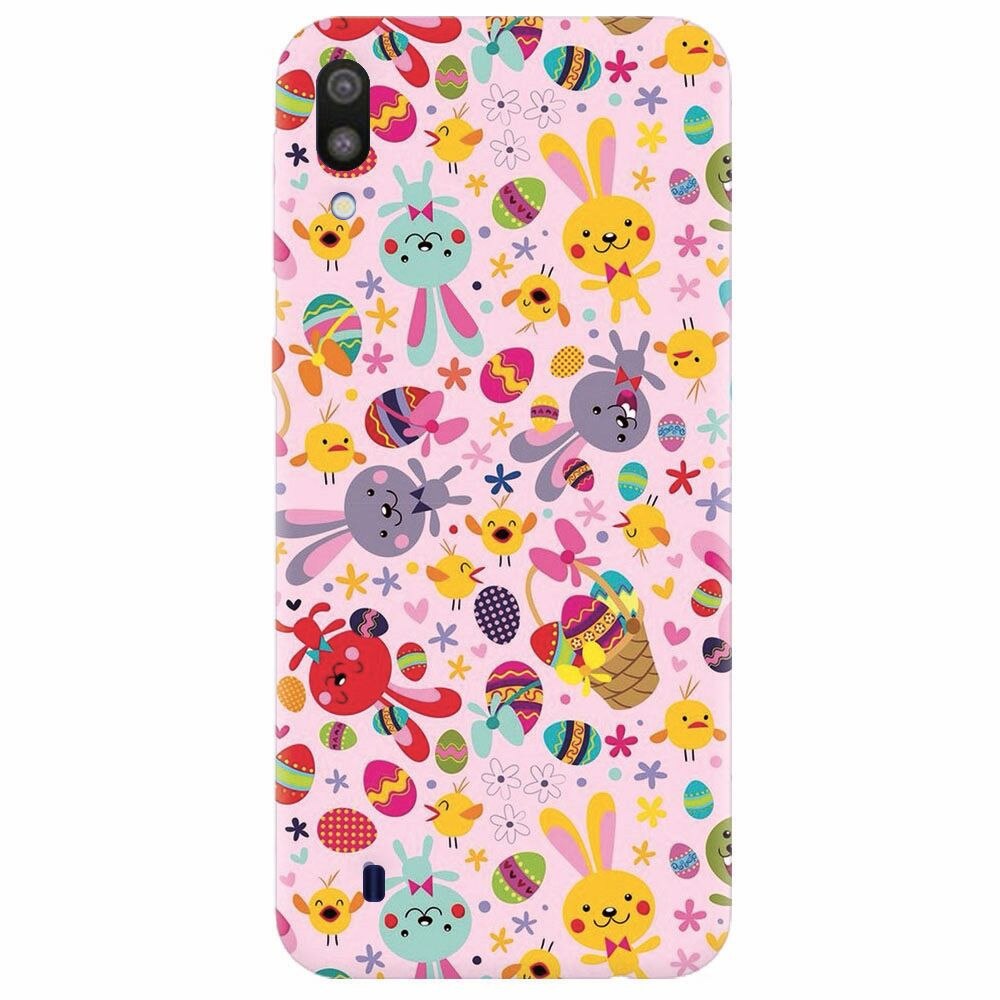 Husa silicon pentru Samsung Galaxy M10, Fun Easter Egg