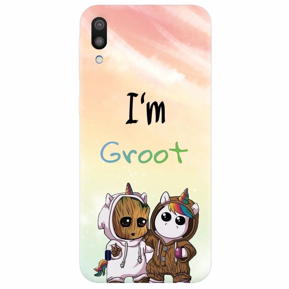 Husa silicon pentru Samsung Galaxy M10, Im Groot