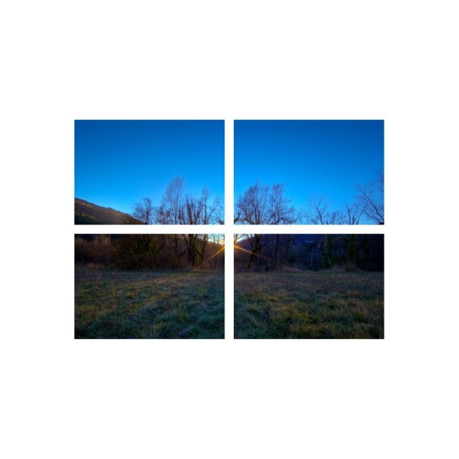 Set tablouri Multicanvas 4 piese 100x70 cm, peisaj 148