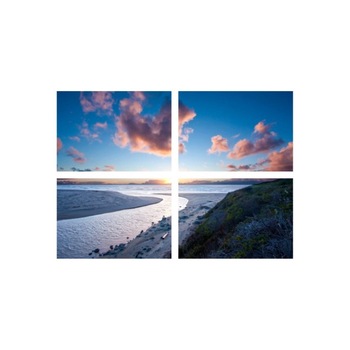 Set tablouri Multicanvas 4 piese 60x40 cm, peisaj 109 Set tablouri Multicanvas 4 piese 60x40 cm, peisaj 109