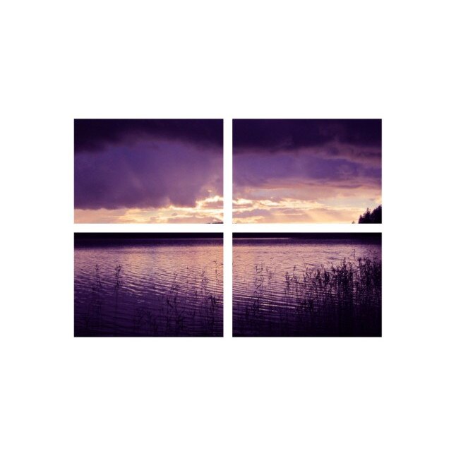 Set tablouri Multicanvas 4 piese 100x70 cm, peisaj 103