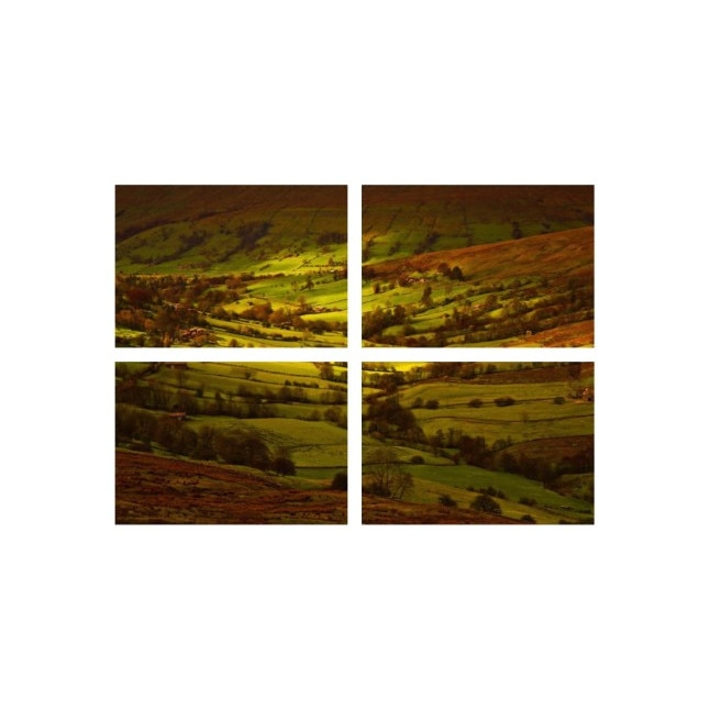 Set tablouri Multicanvas 4 piese 60x40 cm, peisaj 134