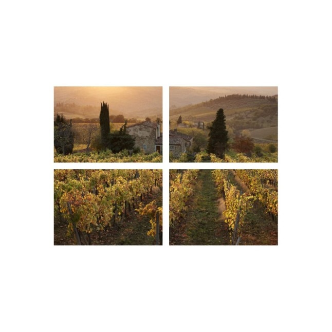 Set tablouri Multicanvas 4 piese 60x40 cm, peisaj 79