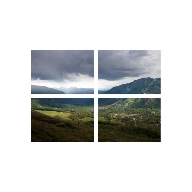 Set tablouri Multicanvas 4 piese 60x40 cm, peisaj 97