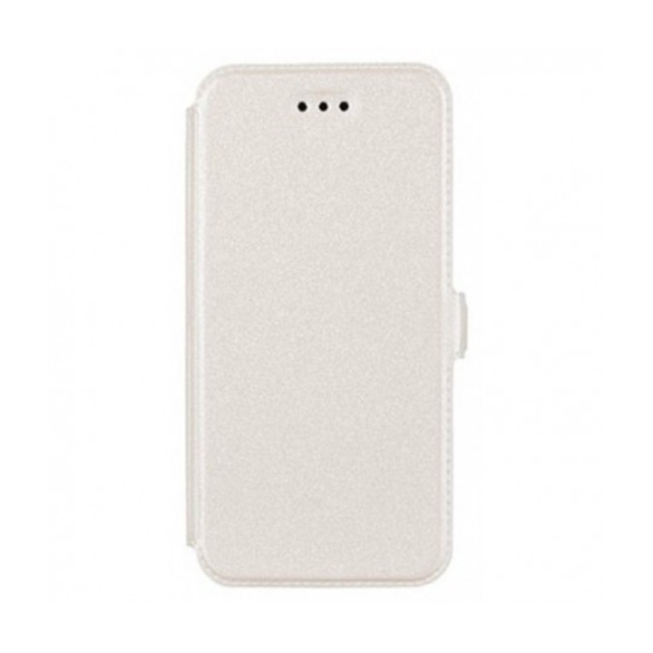 Калъф Omni Book Pocket за Nokia Lumia 550, Бял