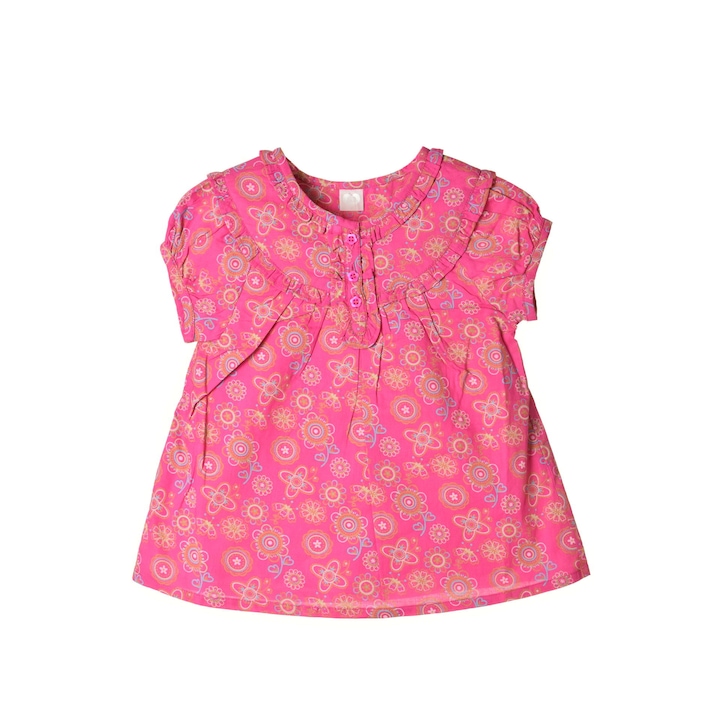 Туника с щампа на цветя, TU