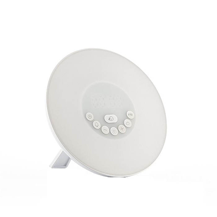 Ceas cu radio, InnovaGoods, Led, 6 culori