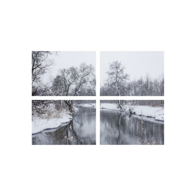 Set tablouri Multicanvas 4 piese 60x40 cm, peisaj 100