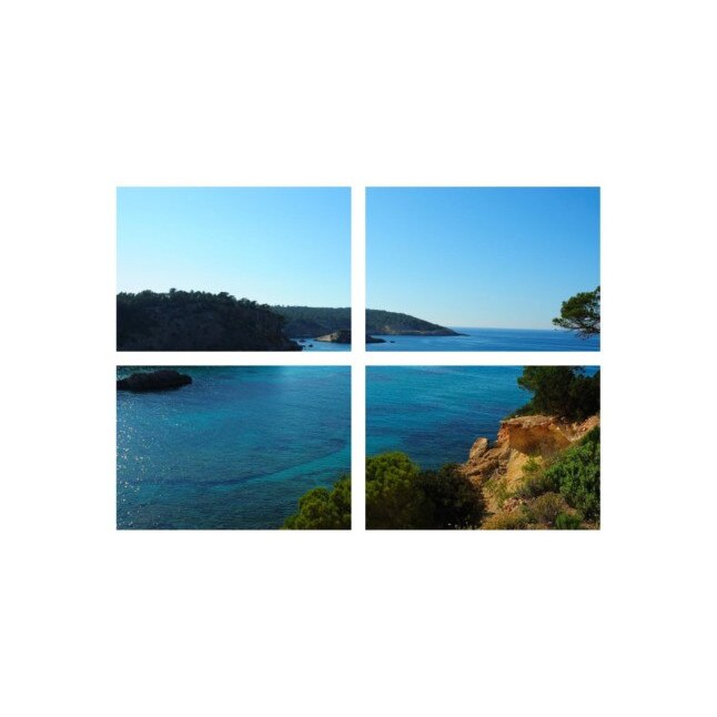 Set tablouri Multicanvas 4 piese 60x40 cm, peisaj 91