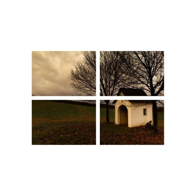 Set tablouri Multicanvas 4 piese 100x70 cm, peisaj 80