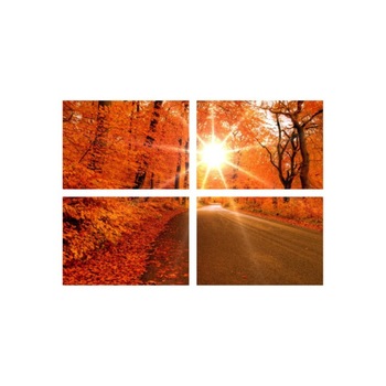 Set tablouri Multicanvas 4 piese 60x40 cm, peisaj 107 Set tablouri Multicanvas 4 piese 60x40 cm, peisaj 107