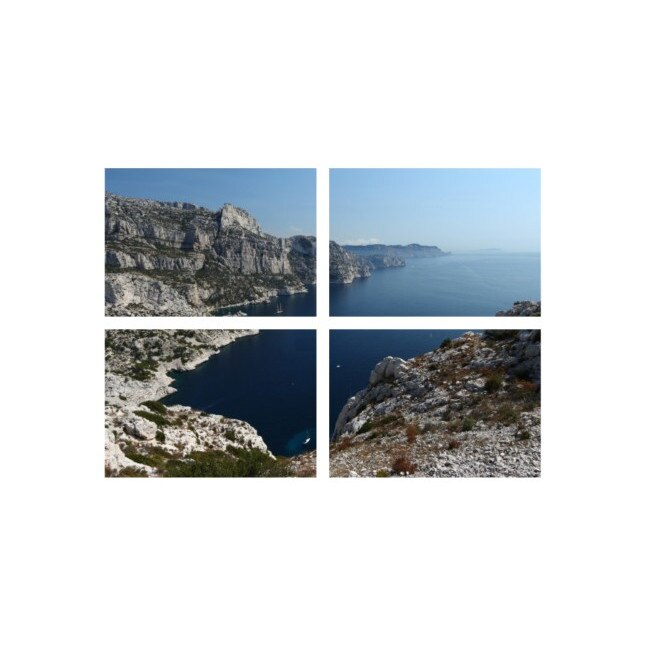 Set tablouri Multicanvas 4 piese 60x40 cm, peisaj 106