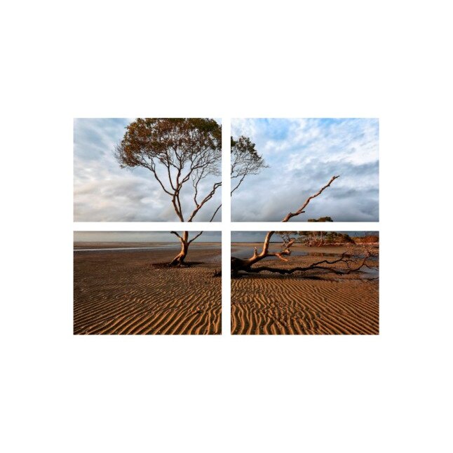 Set tablouri Multicanvas 4 piese 60x40 cm, peisaj 152