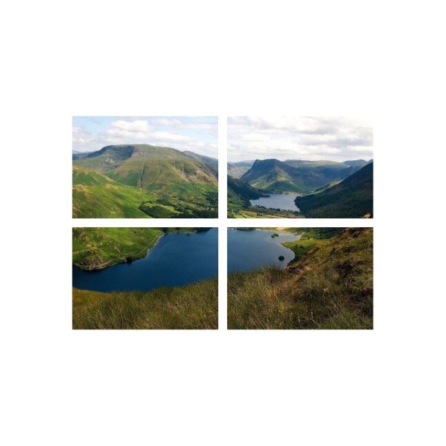 Set tablouri Multicanvas 4 piese 60x40 cm, peisaj 154